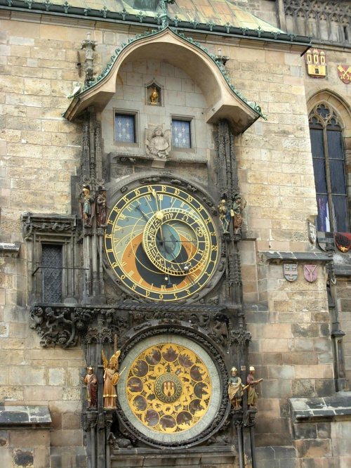 Zegar astronomiczny na Rynku Starego Miasta