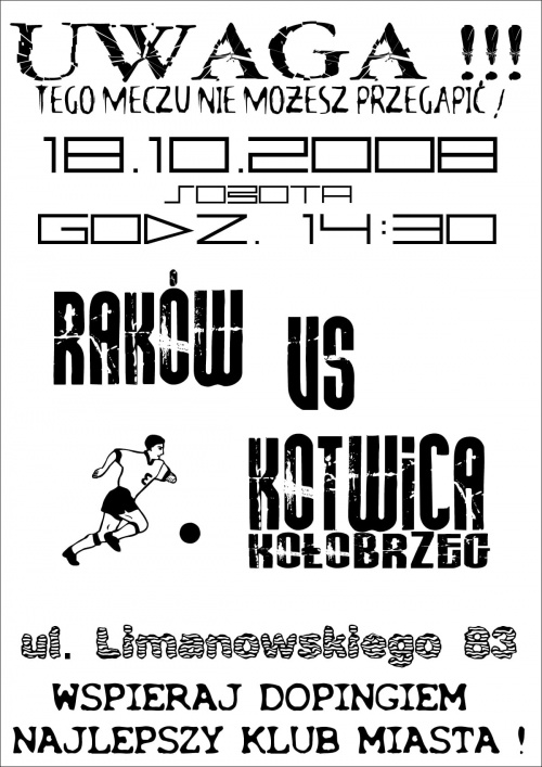 Rakow Czestochowa - Kotwica #Rakow #kotwica