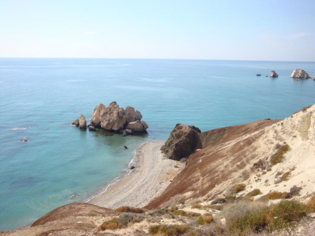 Cypr-Petra tou Romiou(Skały Afrodyty)