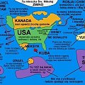 Mapa świata wg przeciętnego obywatela USA