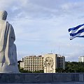 widak na Plac Rewolucji i statua Jose Martiego