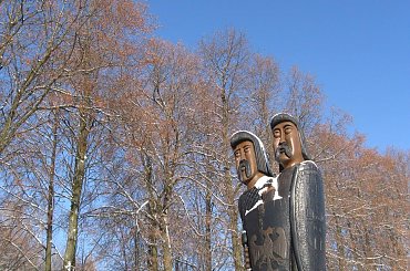 strażnicy przed wejściem na zamek w Chęcinach ;) #pomnik