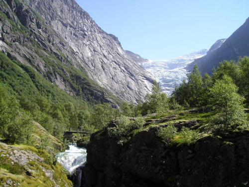 Skandynawia, góry, woda, ptaki #góry #woda #ptaki #widoki