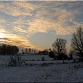 zimowy zachód #zima