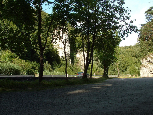 Parking u stóp Maczugi Herkulesa