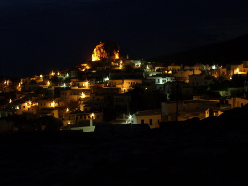 Amorgos, Chora by night :)