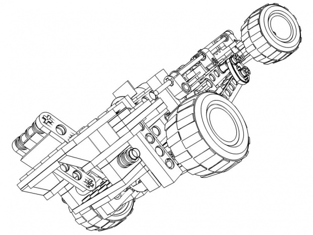 Lego Technic V2 Sport Star