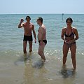 Na plaży w Lido dei Pini