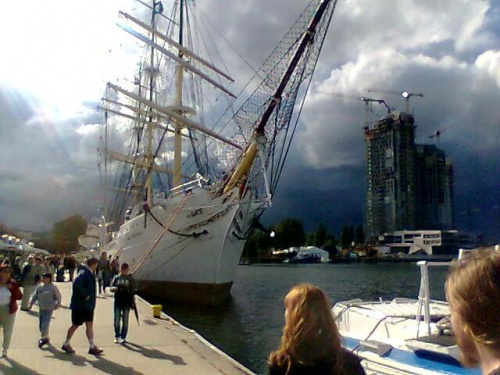 Ładny widok... tym razem Gdynia - Dar Pomorza