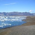 Islandia koniec lipca 07 #krajobraz #Lato #lód #niebo #przyroda #wakacje
