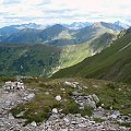 widok w kierunku Tatr Wysokich #Tatry