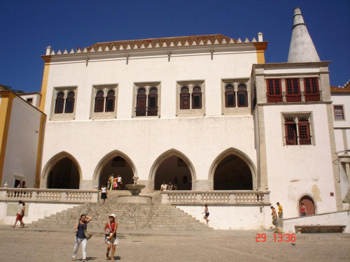 Sintra - Pałac Królewski #Portugalia