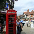 Stratford - czerwona budka teleoniczna:)