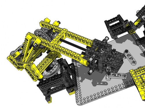 Technic Control Center - Ramię... lub coś podobnego :) w pełni gotowe