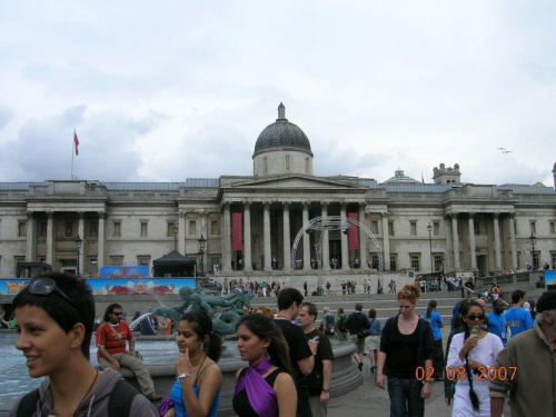 National Gallery - widok na wejscie glówne:)a w galerii -m.in.Sloneczniki van Gogha!!!poprostu odlot...i co wazne!!!-za darmo!!! #londyn #wycieczka