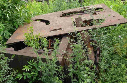 Wrak działa samobieżnego StuG III Ausf. G