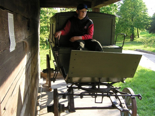 Skansen - Bartek na pocztylionie