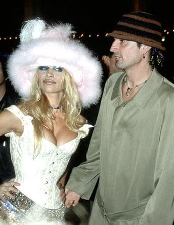 Tommy Lee and Pamela Anderson, 1999