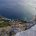 omis, widok z Fortecy #omis