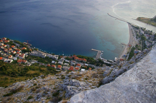 omis, widok z Fortecy #omis