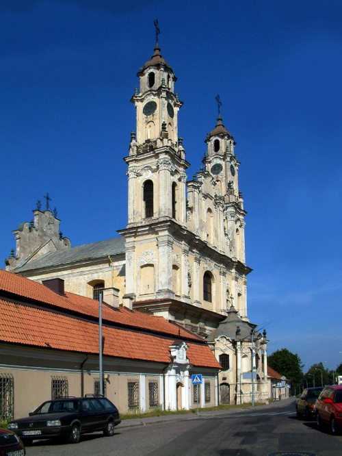 Wileński Kościół Wniebowstąpienia Pańskiego(Misjonarzy)ul.Subaczius #kościoły #WileńskieŚwiątynie #Wilno
