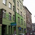 uliczka - stara dzielnica Krakowa Kazimierz