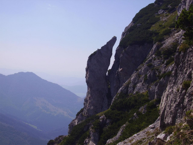 rozsudzieć większy na szczycie ciekawe formy skalne