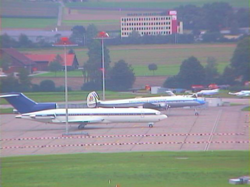 stary samolot i B727 #samoloty