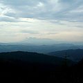 Ostatni widok na Tatry- zejście z Radziejowej