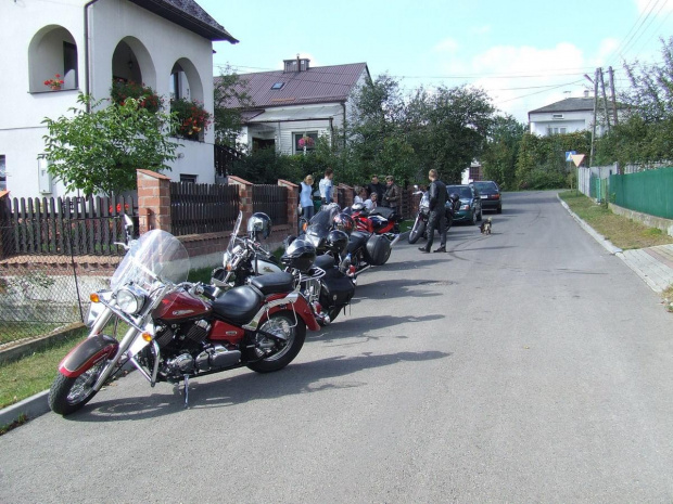 Pożegnanie wakacji 2007 #motocykl #kbm #yamaha #fido