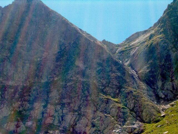 promienie słonca przy Szpiglasowym Wierchu #Tatry #góry