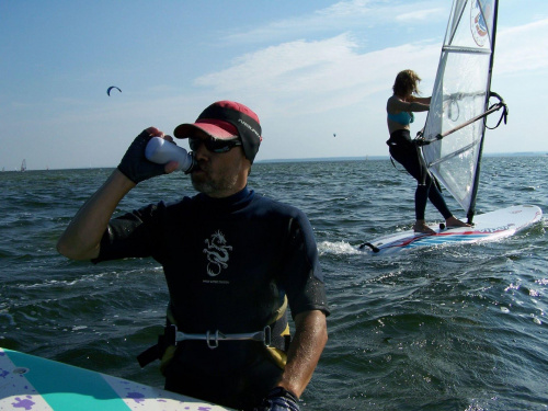 wakacje na helu. i co można robić jak nie ma wiatru :P oczywiście jak wiało to nie było komu robić fot :P #windsurfing #HelChałupy