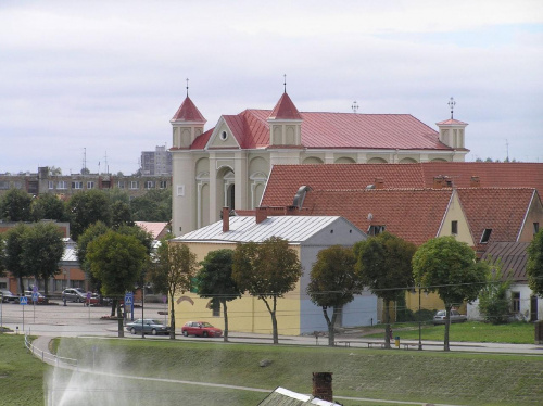 Wakacje 2007 - Zwiedzanie Kiejdan - Siedziby Radziwiłłów
