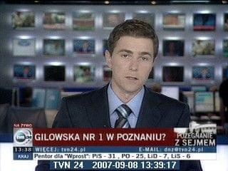 Kacper Kaliszewski, nowy prezenter TVN24, dotychczasowy dziennikarz i spiker Programu Pierwszego Polskiego Radia