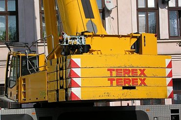 #dźwig #ciężarówka #ciężarowy #samochód #budowa #maszyna #maszyny #budowlana #budowlane #terex #demag