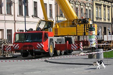 #dźwig #ciężarówka #ciężarowy #samochód #budowa #maszyna #maszyny #budowlana #budowlane #terex #demag