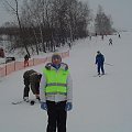 Ola na stoku w Bobliwie dobrze że jest śnieg:winters sports in Bobliwo