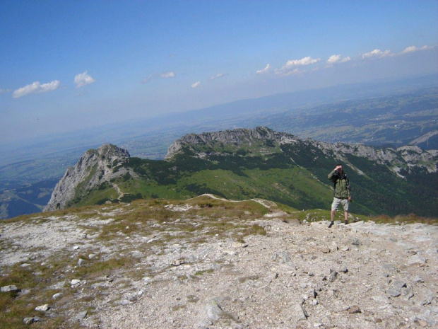 Dzień II: w drodze na Małołączniak, a po drodze również Giewont....