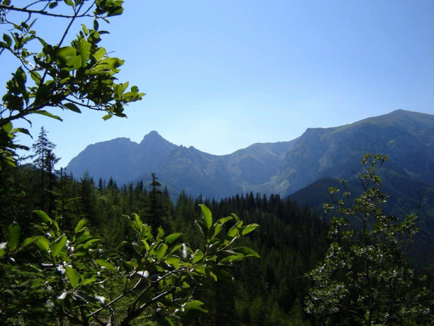 Dzień II:w drodze na Małołączniak...a przy okazji Giewont znalazł sie na trasie...