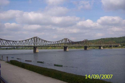 Widok na most we Włocławku