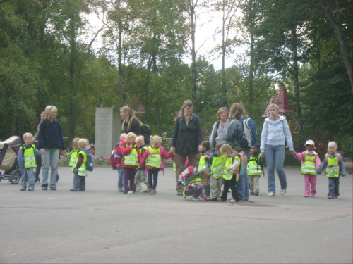 przedszkolaki na wycieczce #Vigeland