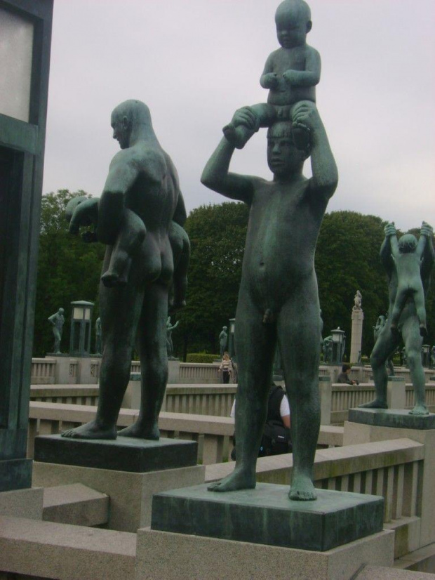 nasze życie codzienne, zabawa #Vigeland