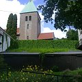 Gamle Aker Kirke, od strony Telthusbakken