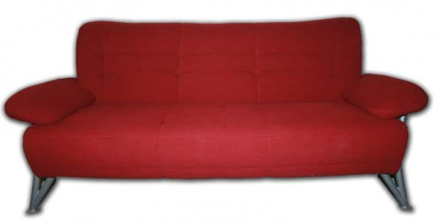 red sofa