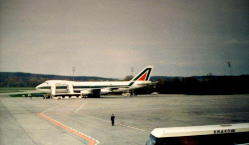 747 w Balicach 19 10 1998 #epkk #balice #samolot