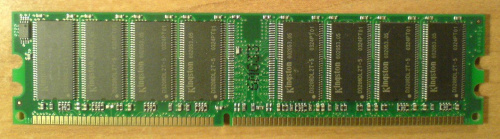 Kingston KVR400X64C3A/512
PC 3200 (400 Mhz) DDR 512MB